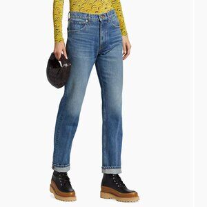 Ulla Johnson Daphne Slim-Straight Jeans Medium Wash